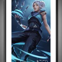 Poster Valorant Jett