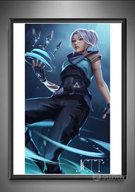 Poster Valorant Jett
