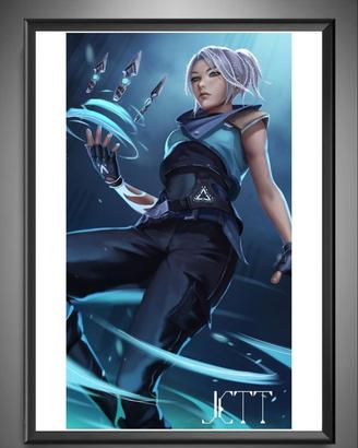 Poster Valorant Jett