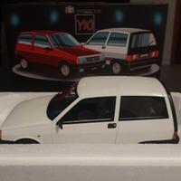 Laudoracing Autobianchi Y10 Turbo bianco 1985 1/18