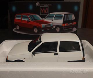 Laudoracing Autobianchi Y10 Turbo bianco 1985 1/18
