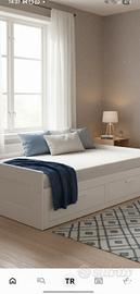 letto ikea che diventa matrimoniale
