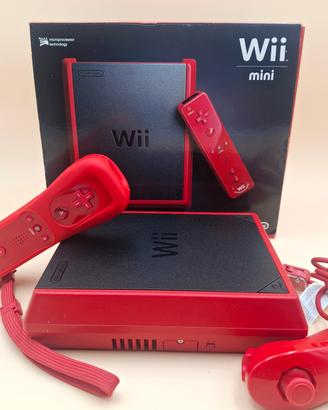 Nintendo Wii Mini Red RVL-201 Completa