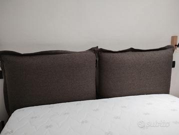 Letto contenitore+ materasso matrimoniale