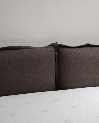 Letto contenitore+ materasso matrimoniale