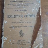 Dizionarietto dei nomi propri Dino Provenzal