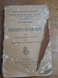 Dizionarietto dei nomi propri Dino Provenzal
