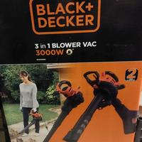 Soffiatore/Aspiratore/Trituratore Black&Deker3000W