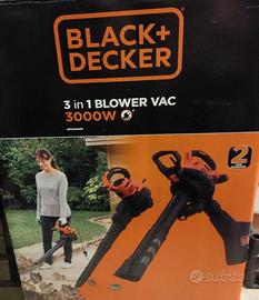 Soffiatore/Aspiratore/Trituratore Black&Deker3000W