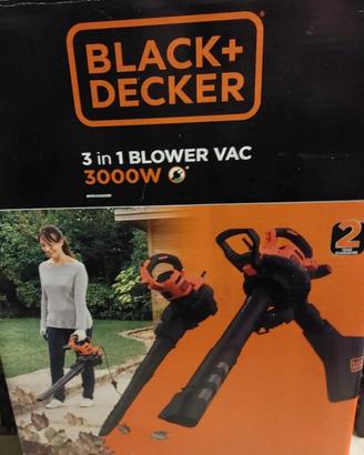 Soffiatore/Aspiratore/Trituratore Black&Deker3000W