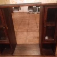 specchiera per il bagno in arte povera 