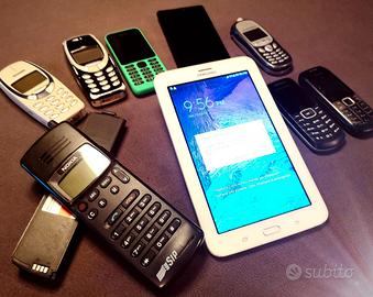 Lotto 9 pezzi: Nokia Cityman SIP, 3330, Motorola
