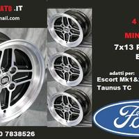 Cerchi rs 7x13 4x108 et05 ford escort capri taunus