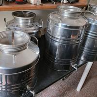 BIDONI Olio ACCIAIO INOX