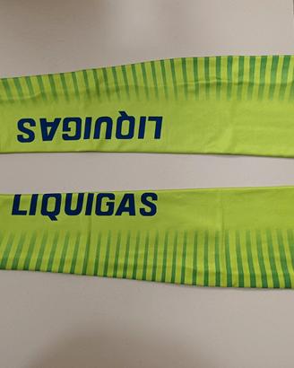 Manicotti Ciclismo Santini Liquigas - Taglia XS