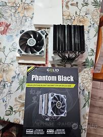 Dissipatore ad aria gelid phantom black