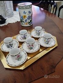  set in stile botanico tipo portmeirion .