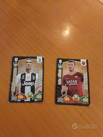 Ronaldo e Dzeko carte andrenalin