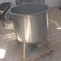 contenitore recipiente acciaio 