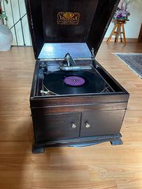 GRAMMOFONO ANTICO del 1900