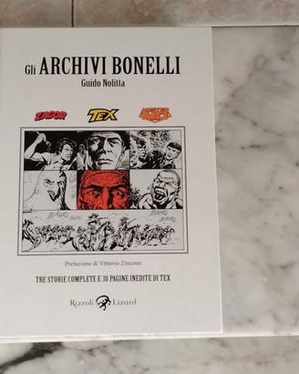 GLI ARCHIVI DI BONELLI - ZAGOR - TEX -  MISTER NO