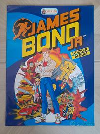 Album figurine James Bond Jr merlin 1993 quasi vuo