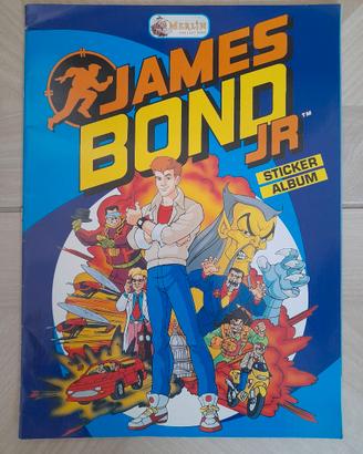 Album figurine James Bond Jr merlin 1993 quasi vuo