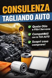 Non sai quali sono i ricambi giusti? Ti aiuto io