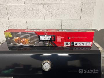 Girarrosto per Weber  Genesis  - 2 e 3 bruciatori