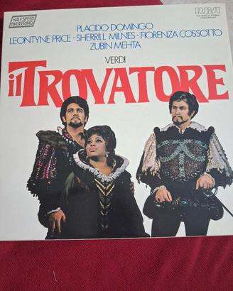 vinile il trovatore edizione italiana  1984