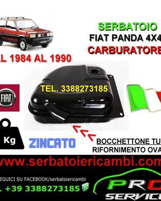 Serbatoio benzina x FIAT PANDA 4X4 a carburatore