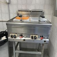 Friggitrice professionale 2 vasche