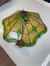 Lampadario in vetro