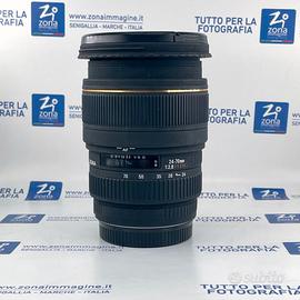 SIGMA 24-70 mm f2.8 DG MACRO + GARANZIA USATO