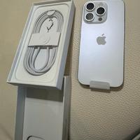 Iphone 16 pro bianco 128gb perfetto