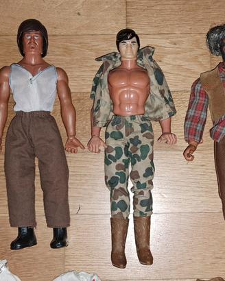 Big Jim e accessori della Mattel