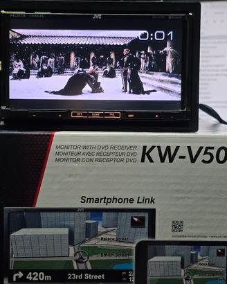 autoradio multimediale Jvc Kw-V50BT