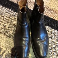 Polacchino uomo vera pelle nero tg. 44