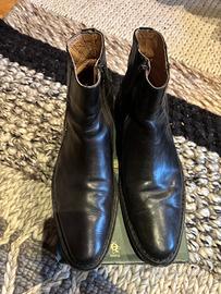 Polacchino uomo vera pelle nero tg. 44