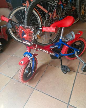 bicicletta rotelle