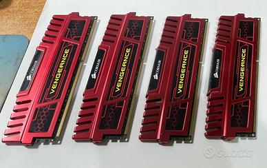 Kit RAM Corsair 16 GB ( 4x4GB) 1866 Mhz DDR3