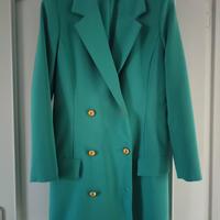 Blazer oversize turchese 