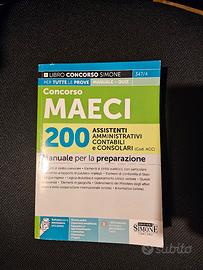 manuale concorso 200 assistenti Maeci Simone 