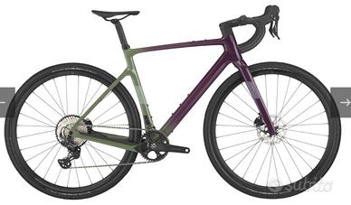 Scott Addict Gravel 40 green Purple L M