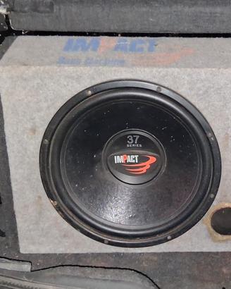 subwoofer e amplificatore jvc