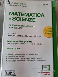 Libro De Simone Matematica e Scienze A28