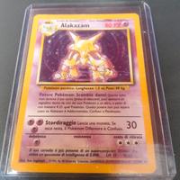 Carta Pokemon Alakazam set base 1/102