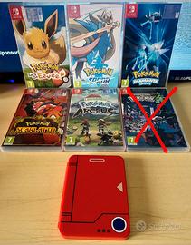 Pokémon Nintendo Switch + Pokedex Porta Giochi