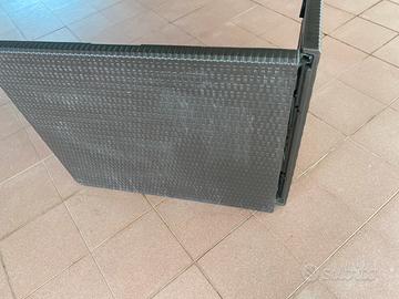 Tavolo Pieghevole 180cm a Valigetta - Marrone