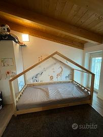 Letto montessori bimbo